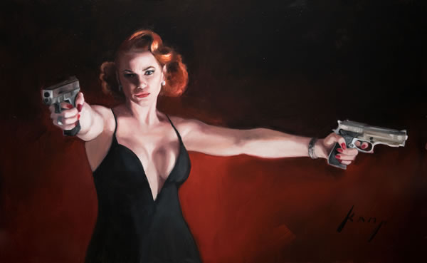 Award-winning Artist Vincent Kamp to present crime noir exhibition THE LONG GAME