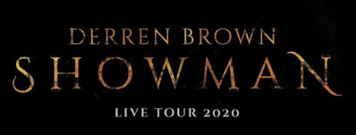 Derren Brown announces brand new tour for 2020