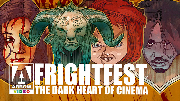 FrightFest 2022 Artwork by Graham Humphrey