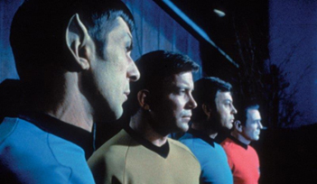 Image of the principal cast from Star Trek: The Original Series