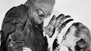 Still image from the movie The Mole People