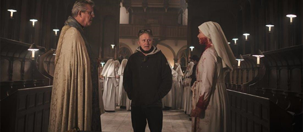 Image of Chris Smith on the set of CONSECRATION